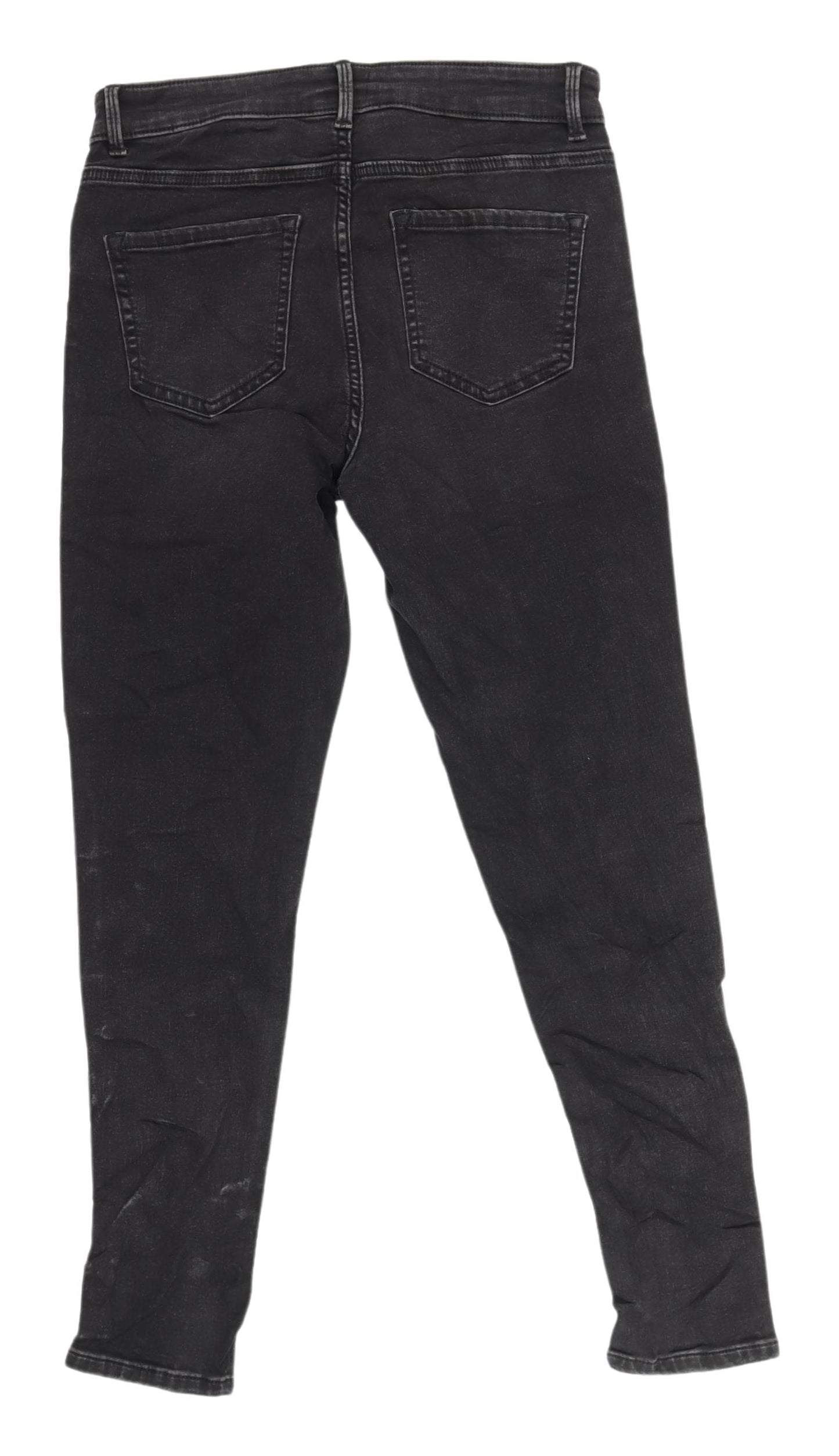 Womens UK Size 10 Marks and Spencer Regular Fit Skinny Black Jeans