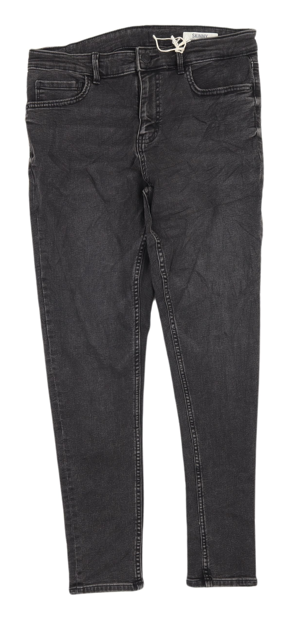 Womens UK Size 12 Marks and Spencer Regular Fit Skinny Black Jeans