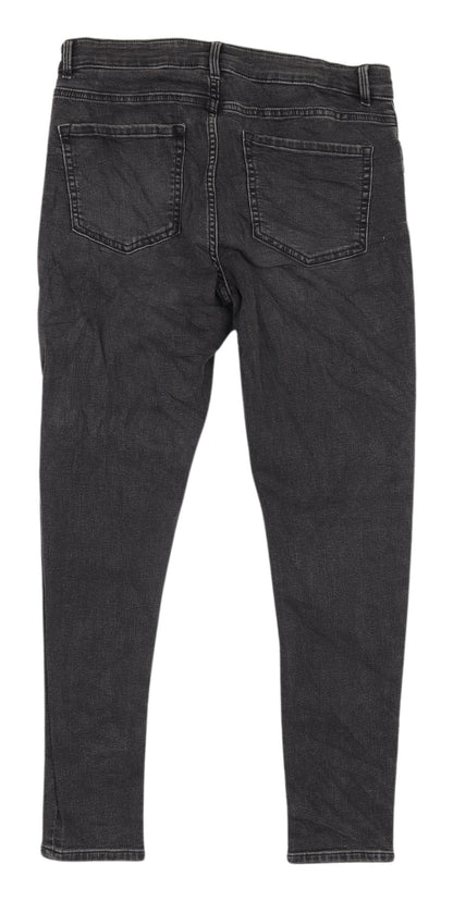 Womens UK Size 12 Marks and Spencer Regular Fit Skinny Black Jeans