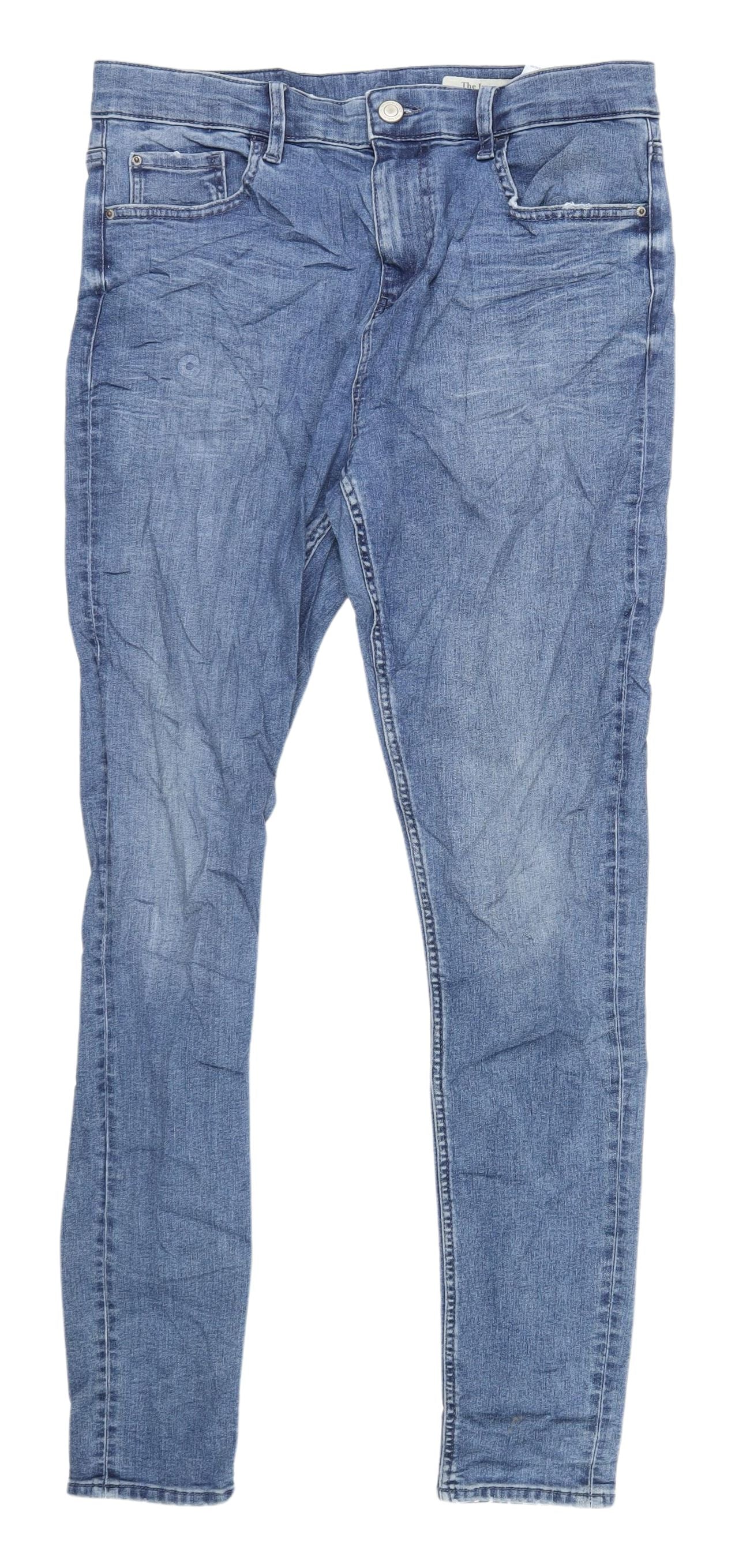 Womens UK Size 12 Marks and Spencer Slim Fit Skinny Blue Jeans