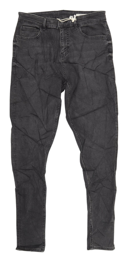 Womens UK Size 12 Marks and Spencer Regular Fit Skinny Black Jeans