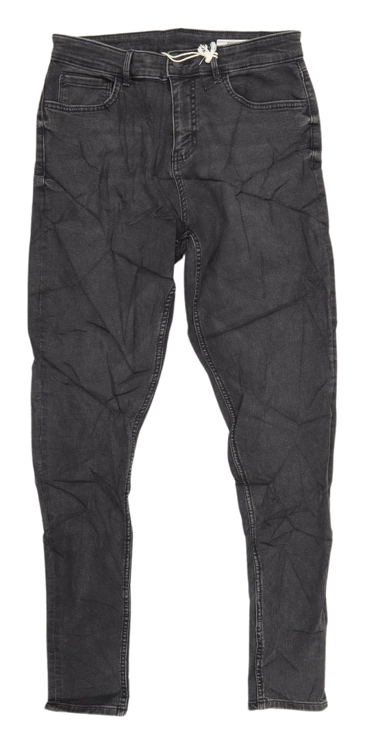 Womens UK Size 12 Marks and Spencer Regular Fit Skinny Black Jeans