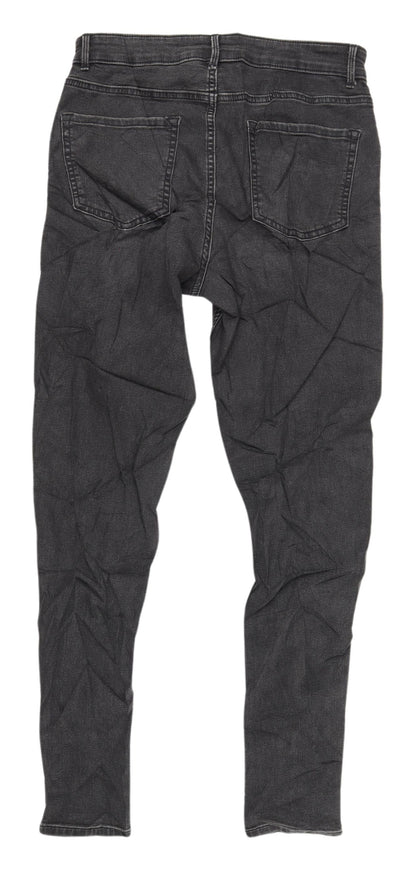 Womens UK Size 12 Marks and Spencer Regular Fit Skinny Black Jeans