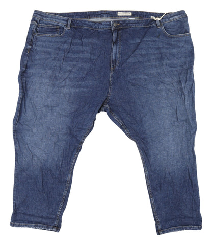 Womens UK Size 32 Marks and Spencer Relaxed Fit Slim Blue Jeans