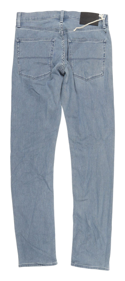 Marks and Spencer Men's Slim Fit Light Blue Jeans, Size 30