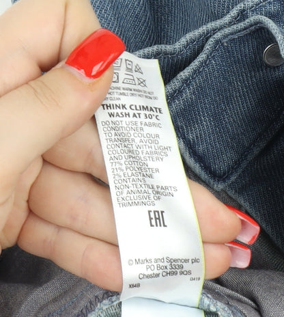 Marks and Spencer Men's Light Blue Slim Jeans