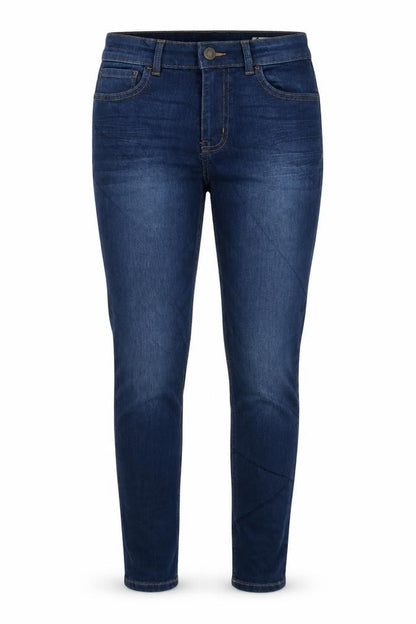 Marks & Spencer Women's Blue Skinny Jeans - Size 8