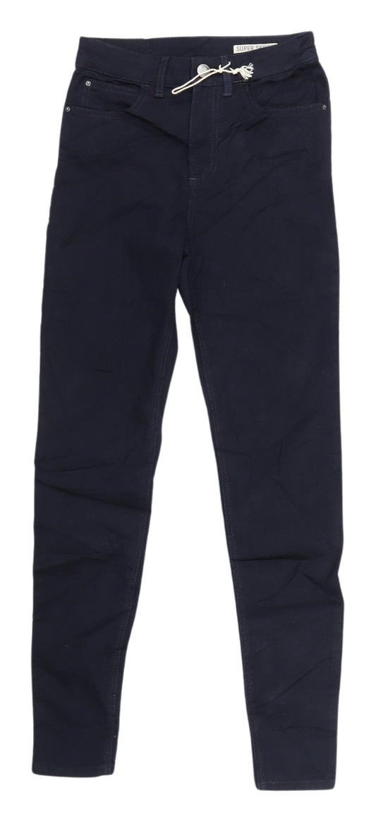Womens UK Size 6 Marks and Spencer Slim Fit Skinny Blue Jeans