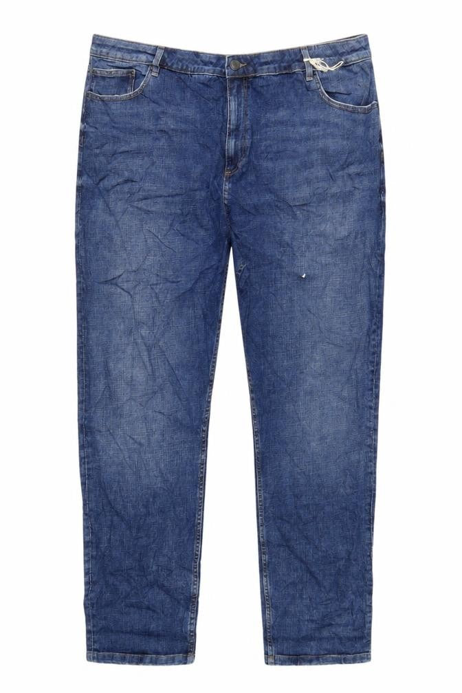 Womens UK Size 6 Marks and Spencer Relaxed Fit Straight Blue Jeans