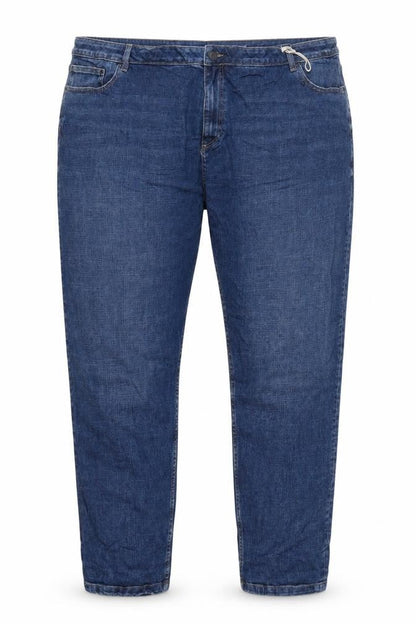 Unisex Adultss UK Size 32 Marks and Spencer Relaxed Fit Straight Blue Jeans