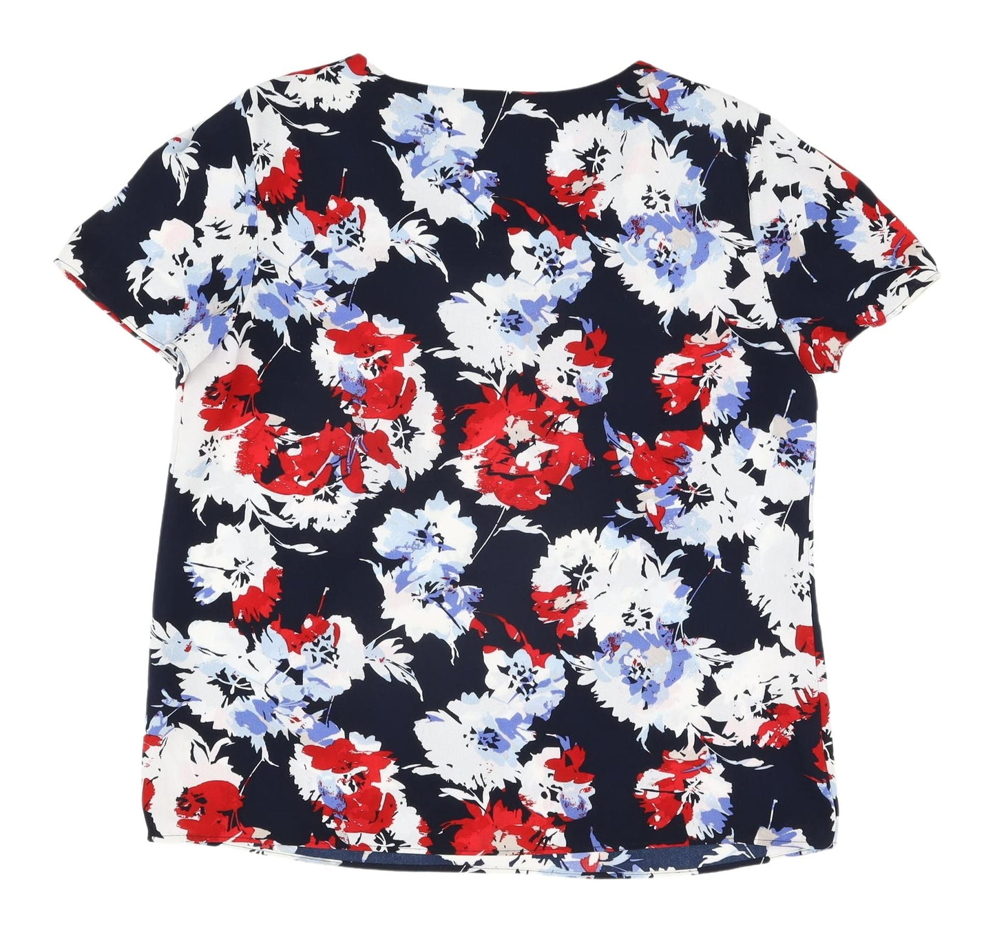 Womens UK Size 14 Bonmarché Multicoloured Basic T-Shirt