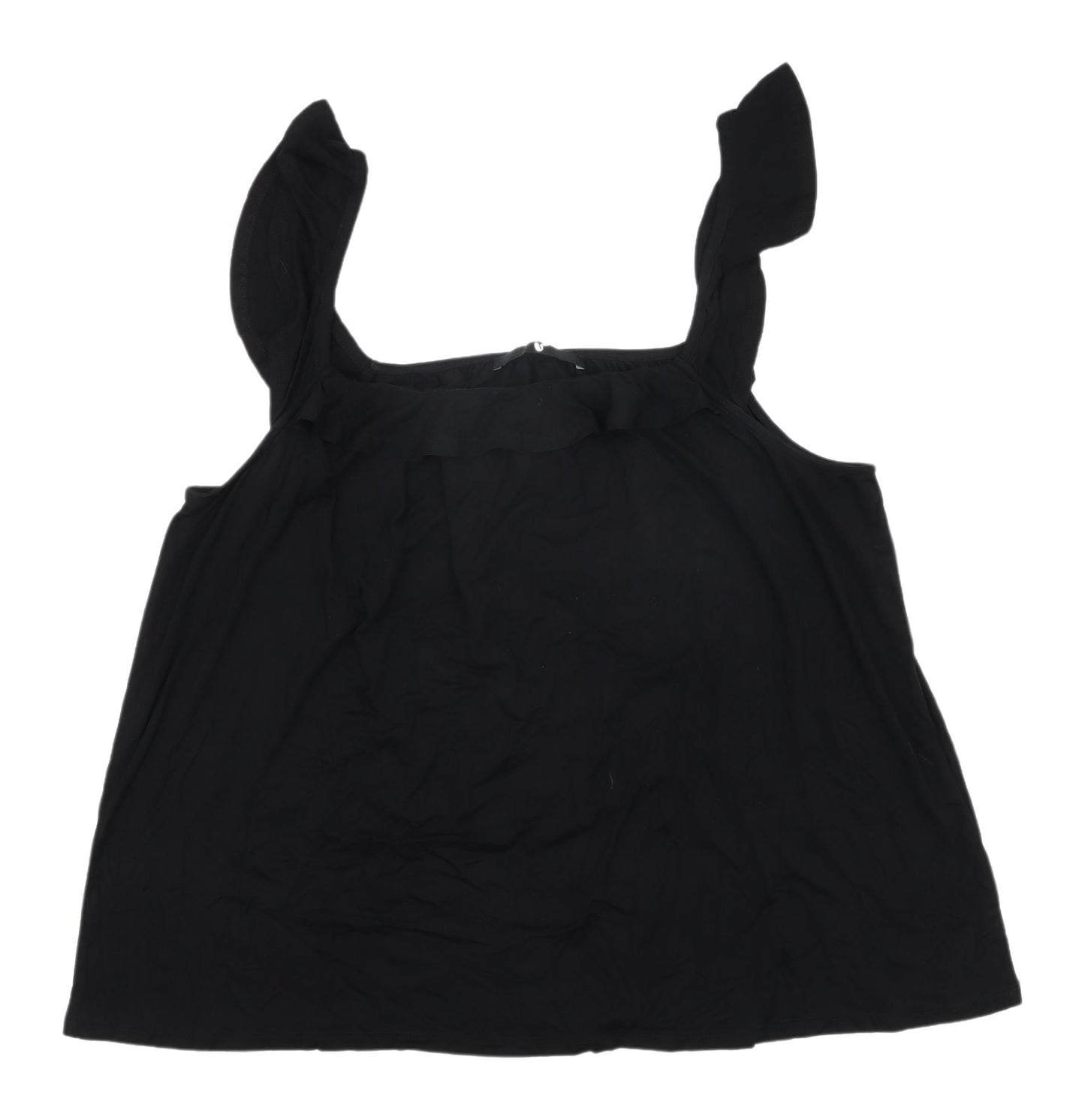 Womens UK Size 16 By Very Black Basic Tank