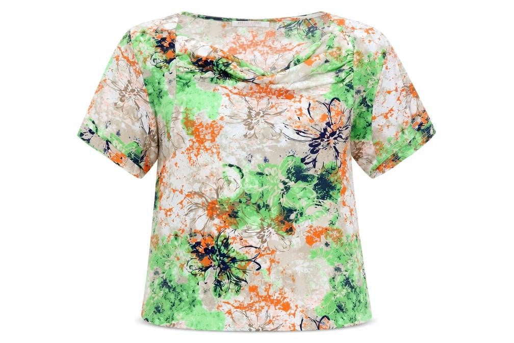 Womens UK Size L Anna Rose Multicoloured Classic T-Shirt