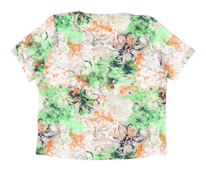 Womens UK Size L Anna Rose Multicoloured Classic T-Shirt