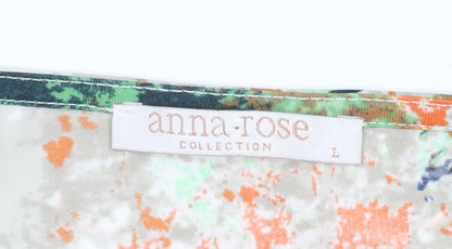 Womens UK Size L Anna Rose Multicoloured Classic T-Shirt