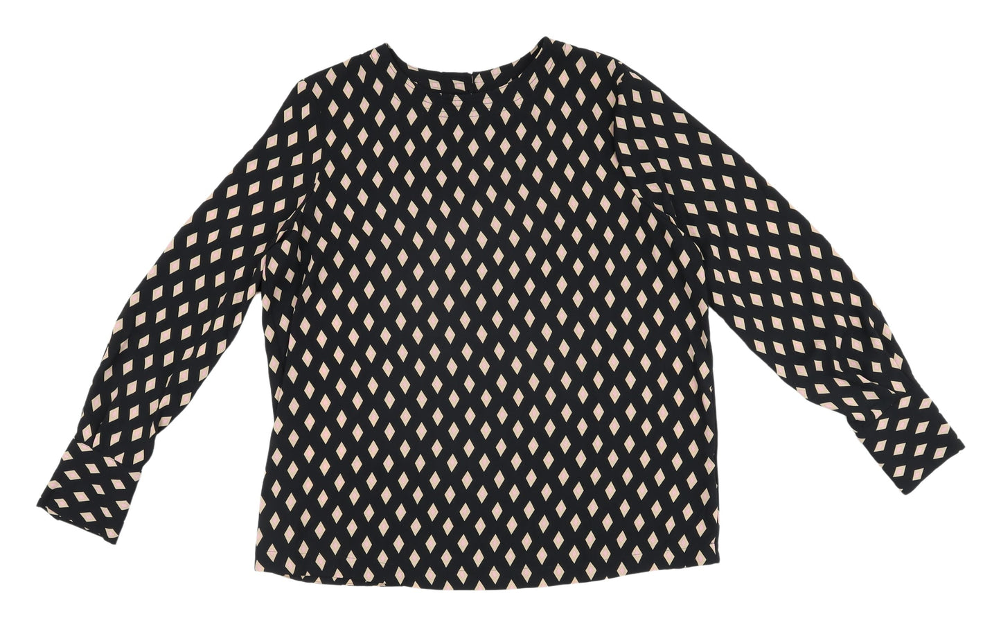 Womens UK Size 12 Marks and Spencer Black  Blouse