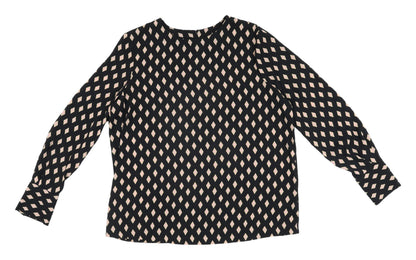 Womens UK Size 12 Marks and Spencer Black  Blouse