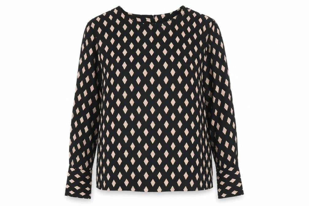 Womens UK Size 12 Marks and Spencer Black  Blouse
