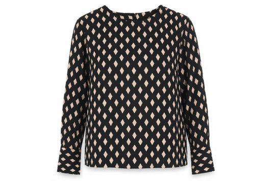 Womens UK Size 12 Marks and Spencer Black  Blouse