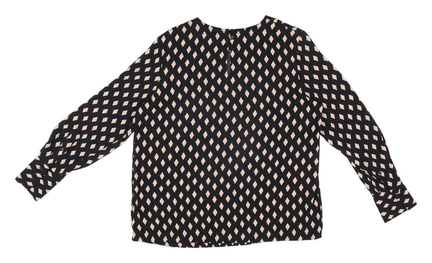 Womens UK Size 12 Marks and Spencer Black  Blouse