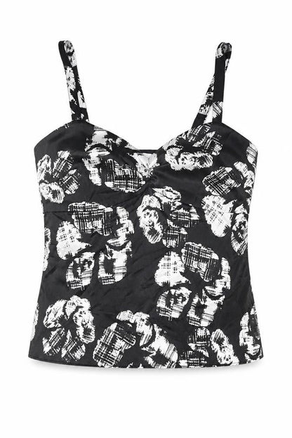 Womens UK Size 10 Debenhams Black Camisole Tank