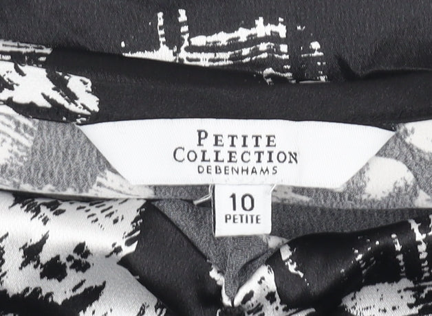 Womens UK Size 10 Debenhams Black Camisole Tank