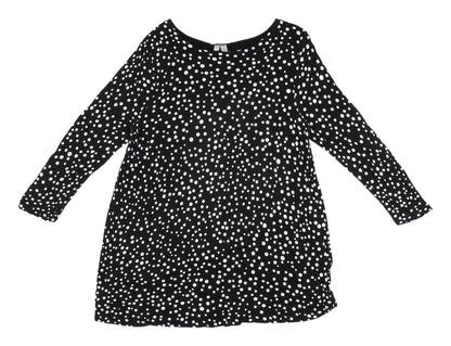 Womens UK Size 12 ASOS Black Tunic