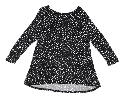 Womens UK Size 12 ASOS Black Tunic