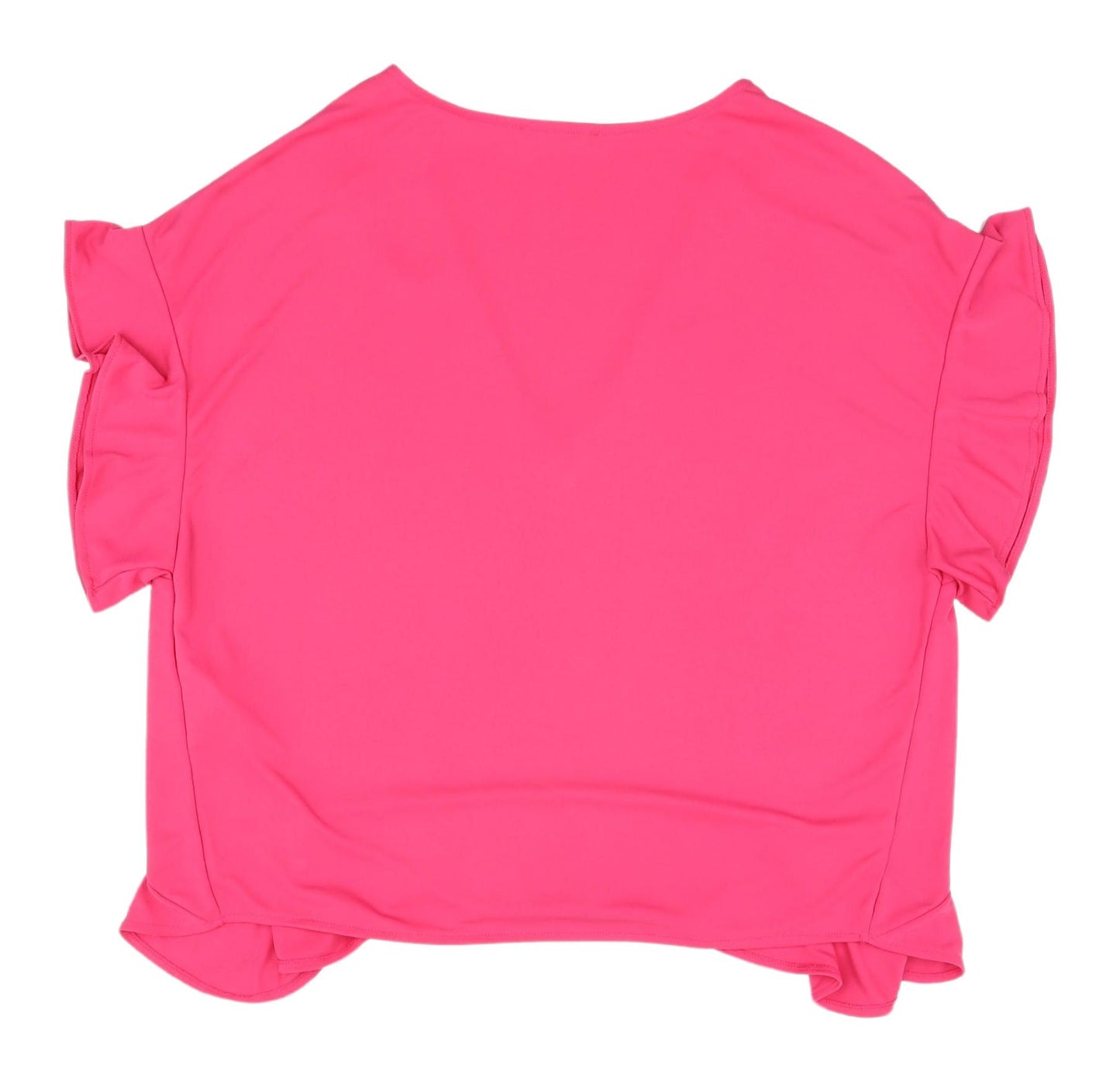 Womens UK Size S Zara Pink Basic Blouse