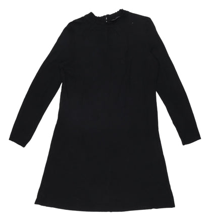Marks and Spencer Black Long Sleeve Dress Size 14