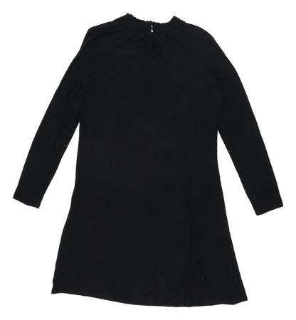 Marks and Spencer Black Long Sleeve Dress Size 14