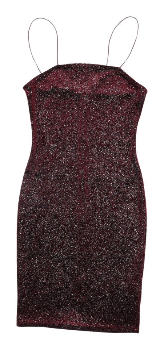 New Look Women's Red Mini Slip Dress Size 6 Party
