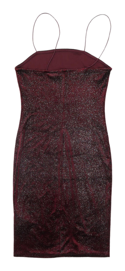 New Look Women's Red Mini Slip Dress Size 6 Party
