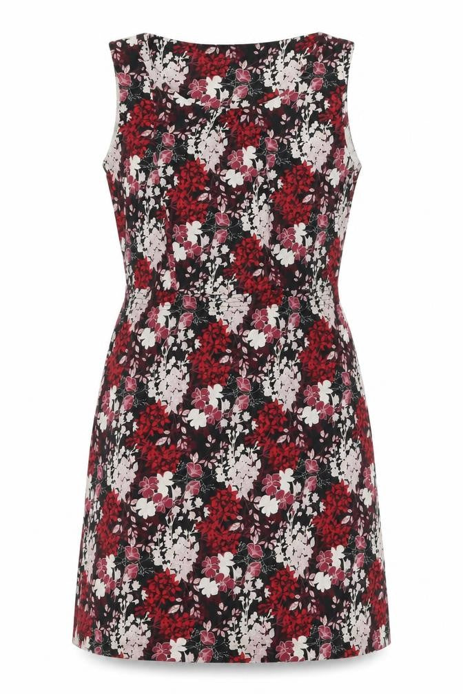 New Look Floral Shift Dress, Multicoloured, Size 12