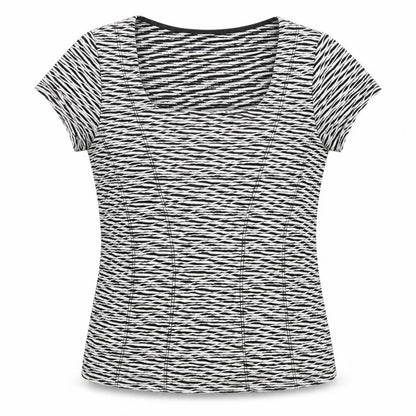 Womens UK Size S Planet White  T-Shirt