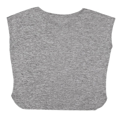 Unisex Adults UK Size L Souluxe Grey Basic T-Shirt