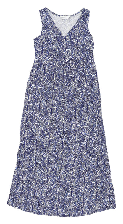 Dorothy Perkins Women's Blue Dress Size 8 Sleeveless
