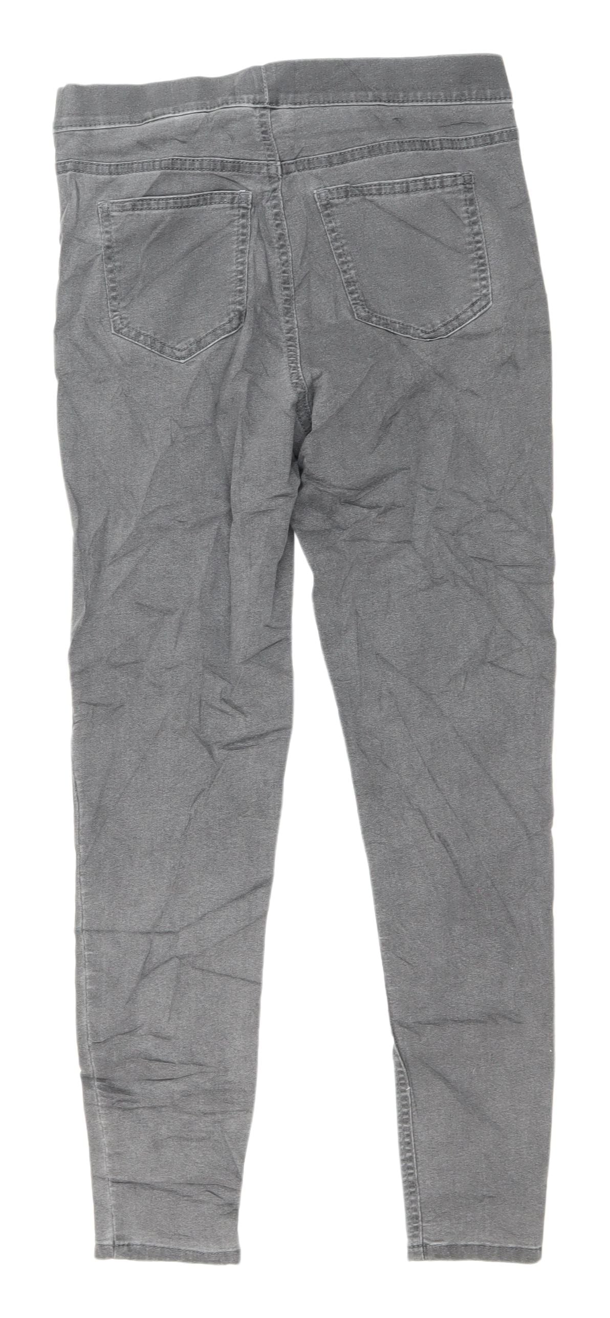 Womens UK Size 10 Marks and Spencer Regular Fit Jegging Grey Jeans