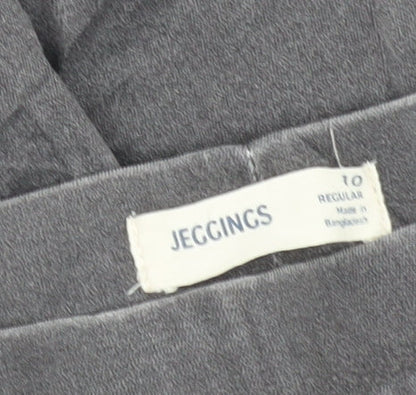 Womens UK Size 10 Marks and Spencer Regular Fit Jegging Grey Jeans