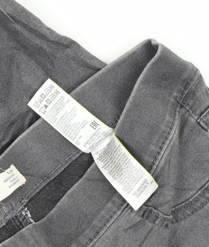 Womens UK Size 10 Marks and Spencer Regular Fit Jegging Grey Jeans