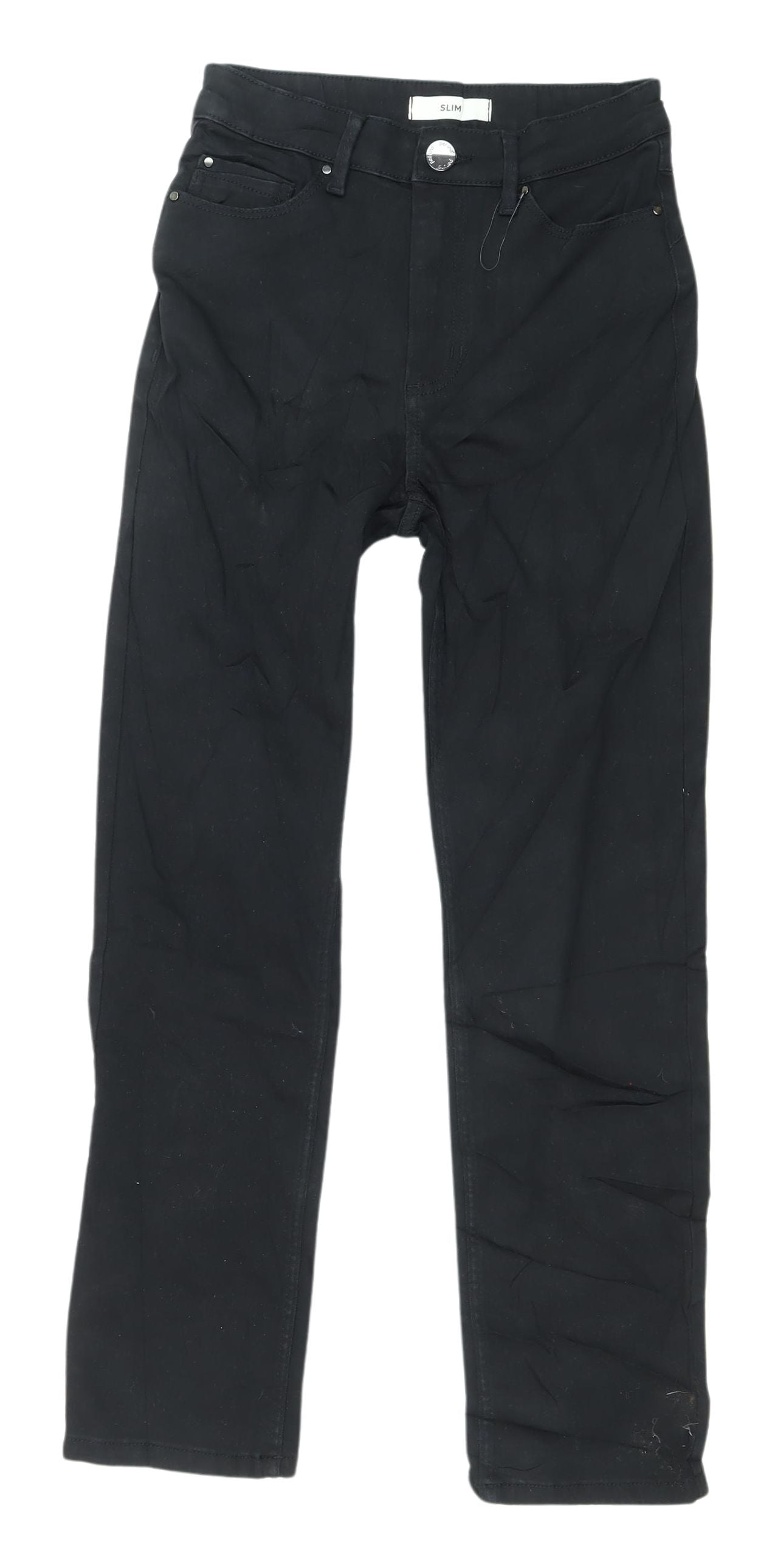 Womens UK Size 6 Marks and Spencer Slim Fit Slim Black Jeans