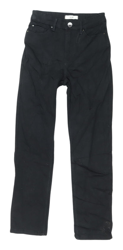 Womens UK Size 6 Marks and Spencer Slim Fit Slim Black Jeans