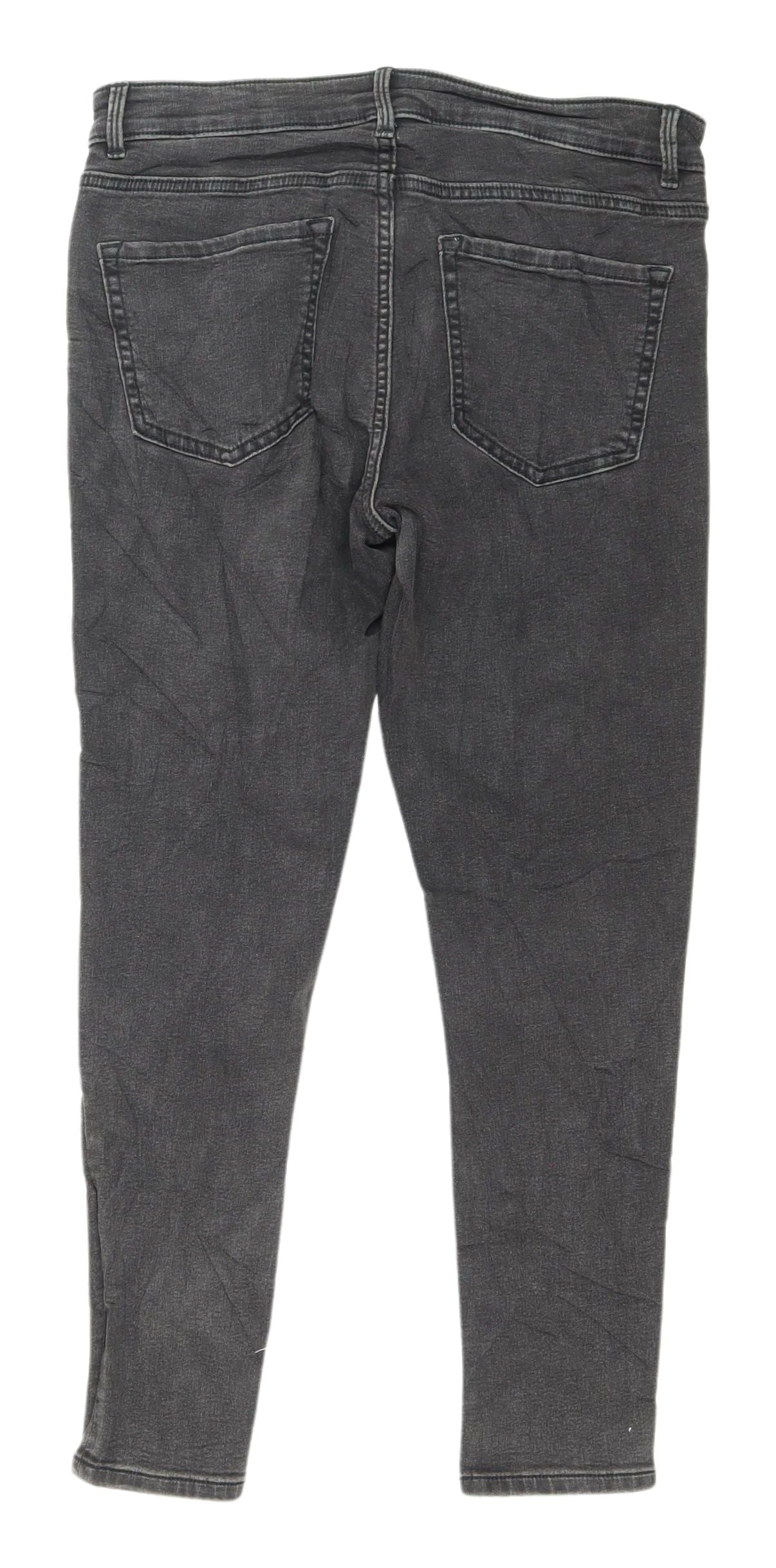 Womens UK Size 12 Marks and Spencer Slim Fit Skinny Black Jeans
