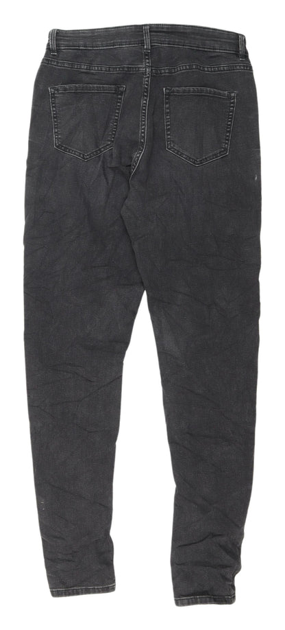 Womens UK Size 10 Marks and Spencer Slim Fit Skinny Black Jeans