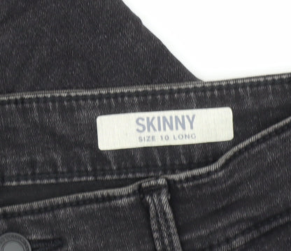 Womens UK Size 10 Marks and Spencer Slim Fit Skinny Black Jeans