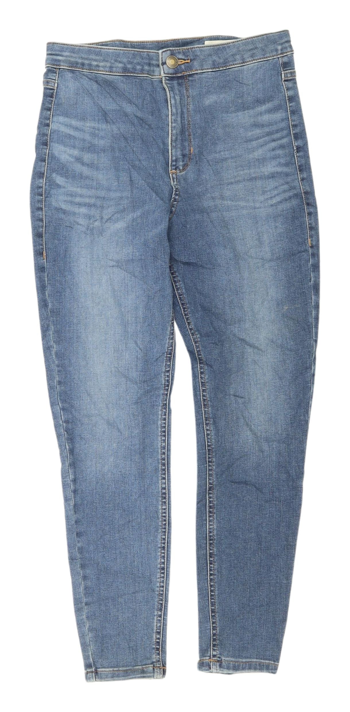 Womens UK Size 10 Marks and Spencer Slim Fit Skinny Blue Jeans