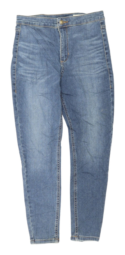 Womens UK Size 10 Marks and Spencer Slim Fit Skinny Blue Jeans