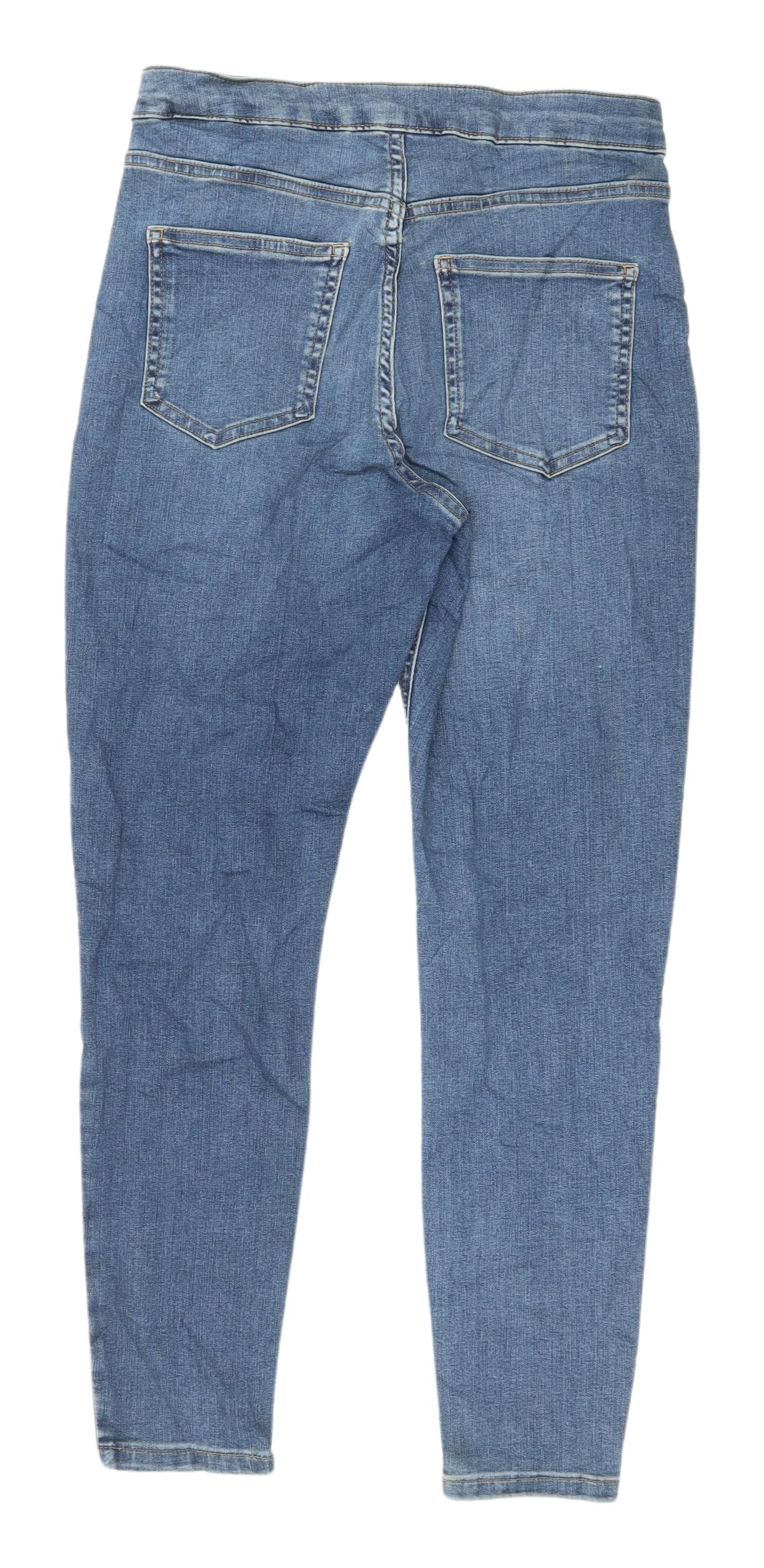 Womens UK Size 10 Marks and Spencer Slim Fit Skinny Blue Jeans