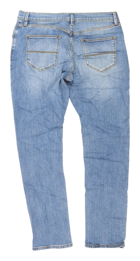 Marks and Spencer Men's Blue Slim Jeans Size 32