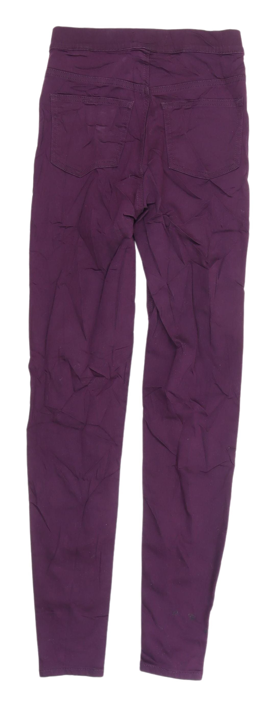 Womens UK Size 6 Marks and Spencer Slim Fit Jegging Purple Jeans